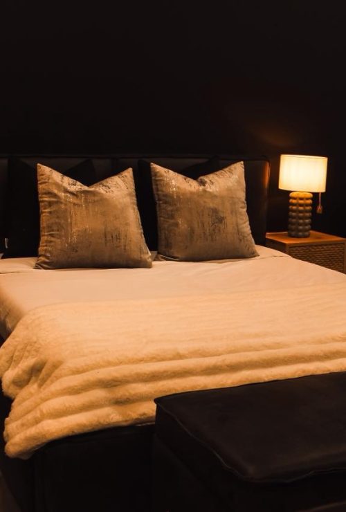 Black Headboard locally crafted by Interiors on Kendal Black Headboard locally crafted by Interiors on Kendal